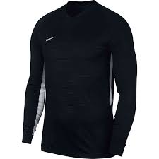 Nike Tiempo Premier Long-Sleeve Jersey Jerseys Black Mens Small - Third Coast Soccer