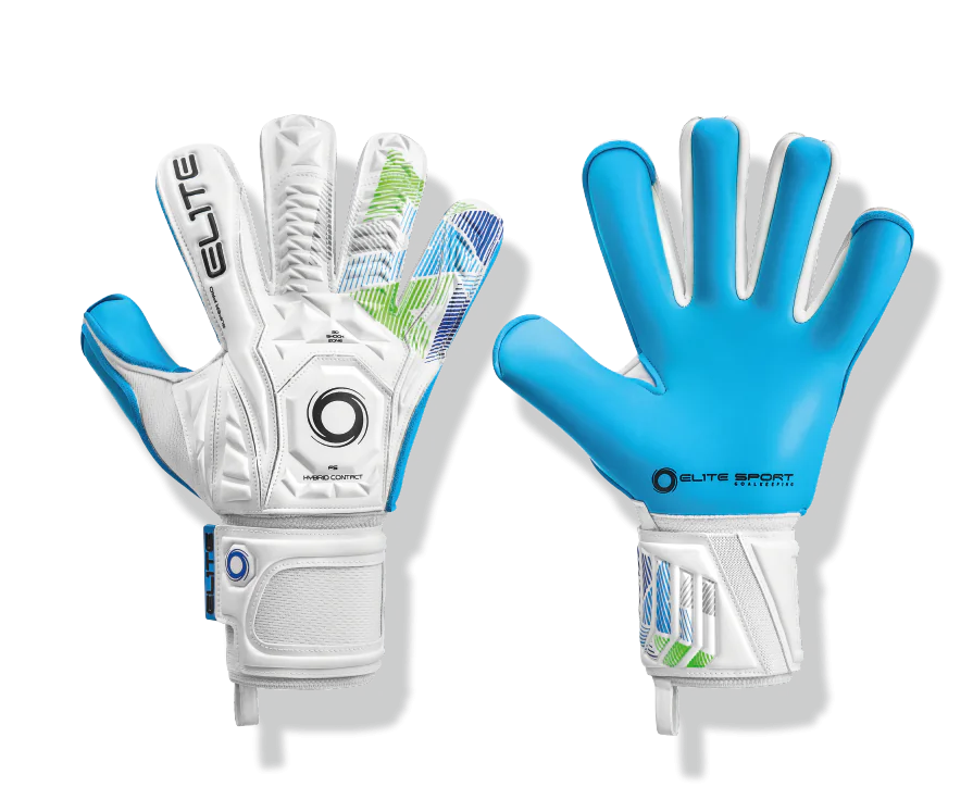 Elite Aqua H Goalkeeper Gloves Gloves - Third Coast Soccer