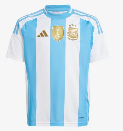 adidas Youth Argentina Home Jersey 2024 International Replica   - Third Coast Soccer