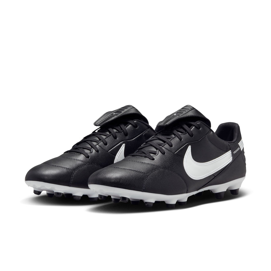 Nike Premier 3 FG - Black/White Men's Footwear   - Third Coast Soccer