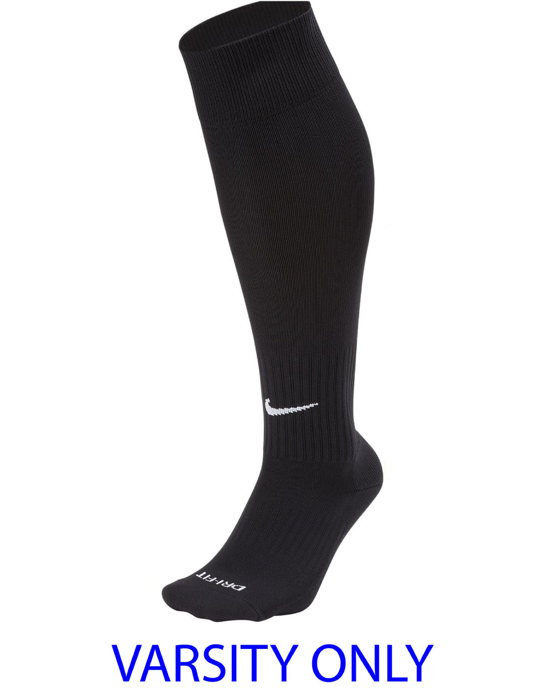 Nike St. Paul's Classic II Sock - Black St. Pauls 24 Black/White Small (1Y-4Y) - Third Coast Soccer
