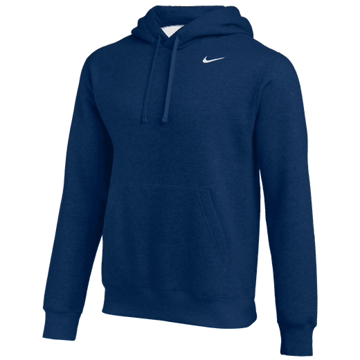 Nike Team Club Fleece Hoodie Training Wear Navy Mens Small - Third Coast Soccer