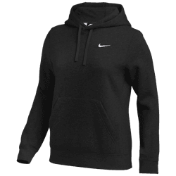 Nike Women's Team Club Hoodie Training Wear Black/White Womens XSmall - Third Coast Soccer