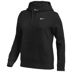 Nike Women's Team Club Hoodie Training Wear Black/White Womens Small - Third Coast Soccer