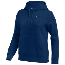 Nike Women's Team Club Hoodie Training Wear Team Navy/White Womens XSmall - Third Coast Soccer