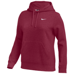 Nike Women's Team Club Hoodie Training Wear Dark Maroon/White Womens XSmall - Third Coast Soccer