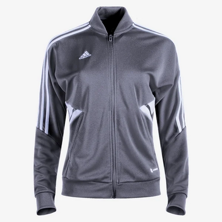 adidas Women's Condivo 22 Jacket - Grey Jackets   - Third Coast Soccer