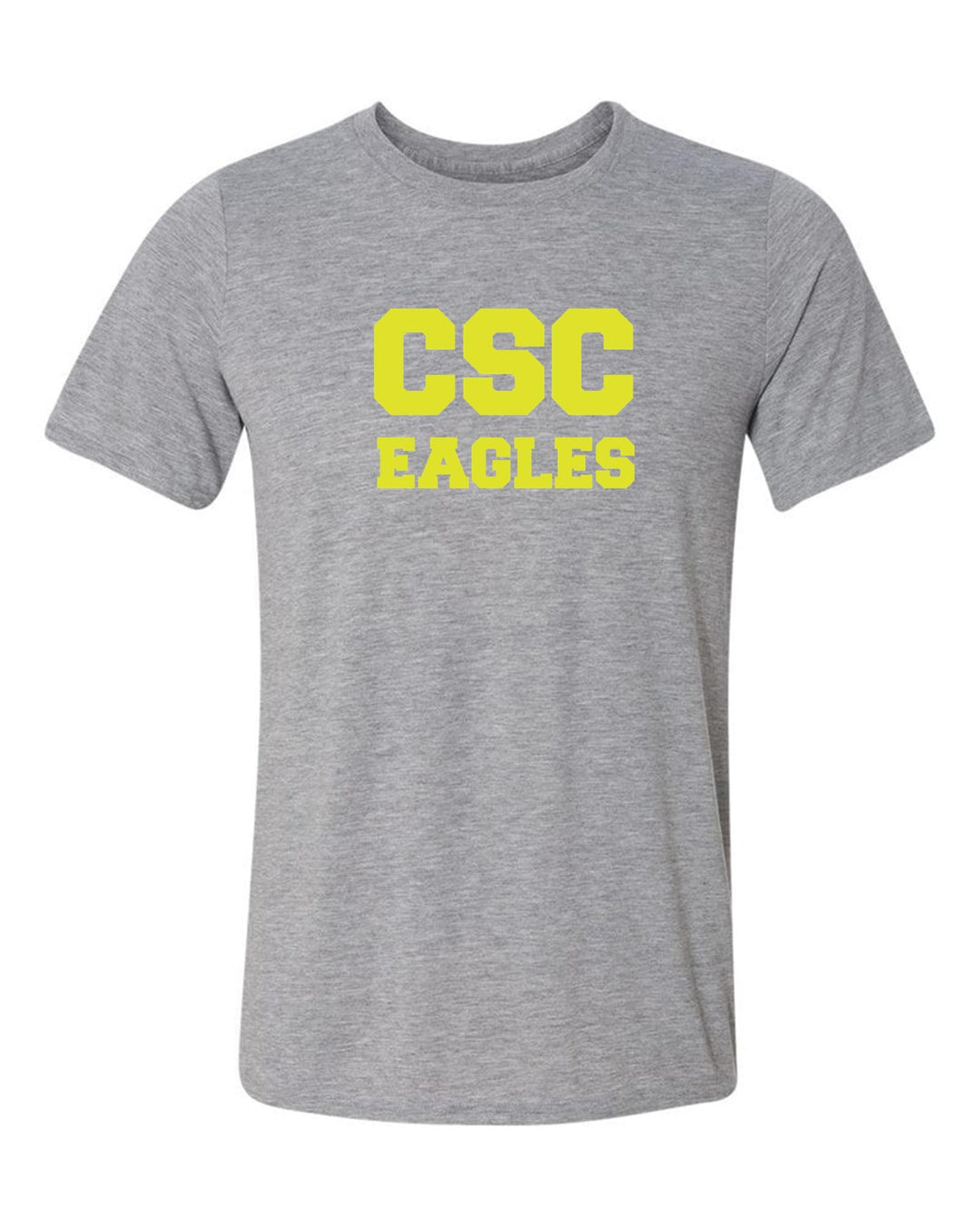 CSC Eagles Short-Sleeve T-Shirt CSC Spiritwear Sport Grey Mens Small - Third Coast Soccer