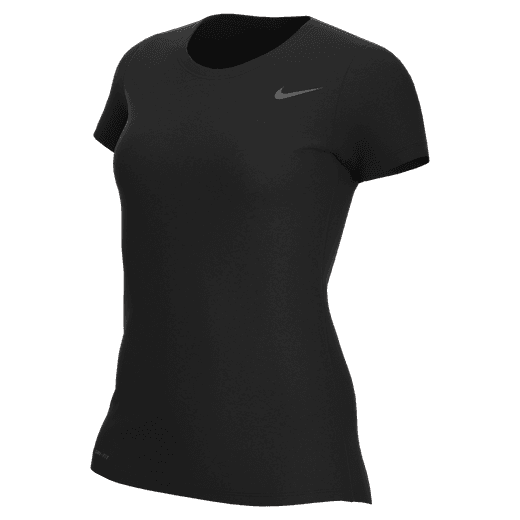 Nike Women's Legend SS Tee Training Wear Black Womens Small - Third Coast Soccer