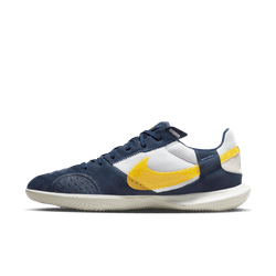 Nike Street Gato - Midnight Navy/Vivio Sulfur/White Men's Footwear Closeout   - Third Coast Soccer