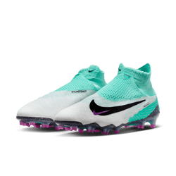 Nike Phantom GX Elite FG - Turquoise/Fuchsia/White Men's Footwear Closeout Hyper Turquoise/Black/Fuchsia Dream/White Mens 6.5 - Third Coast Soccer