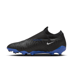 Nike Phantom GX Academy Dynamic Fit FG - Black/Chrome/Hyper Royal Mens Footwear   - Third Coast Soccer