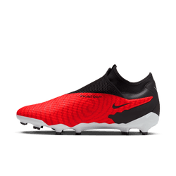 Nike Phantom GX Academy Dynamic Fit FG - Bright Crimson/Black/White Mens Footwear   - Third Coast Soccer