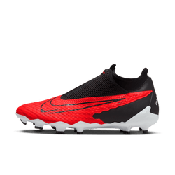 Nike Phantom GX Academy Dynamic Fit FG - Bright Crimson/Black/White Men's Footwear Closeout   - Third Coast Soccer