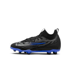 Nike Junior Phantom GX Club FG - Black/Chrome/Hyper Royal Youth Firm Ground   - Third Coast Soccer