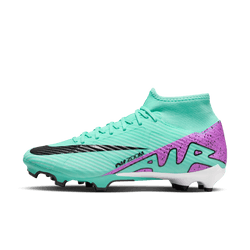 Nike Mercurial Superfly 9 Academy FG - Turquoise/Fuchsia/Black Men's Footwear Closeout   - Third Coast Soccer