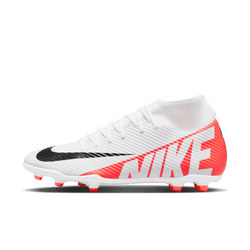 Nike Mercurial Superfly 9 Club FG - Crimson/White/Black Mens Footwear   - Third Coast Soccer