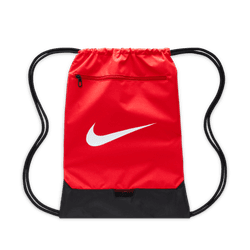 nike brasilia backpack gym sack Nike Brasilia Drawstring Pack (University Red)