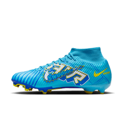 Nike Zoom Mercurial Superfly 9 Academy KM FG - Baltic Blue/White Mens Footwear   - Third Coast Soccer