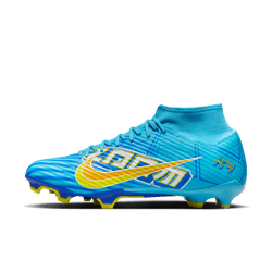 Nike Zoom Mercurial Superfly 9 Academy KM FG - Baltic Blue/White Mens Footwear   - Third Coast Soccer