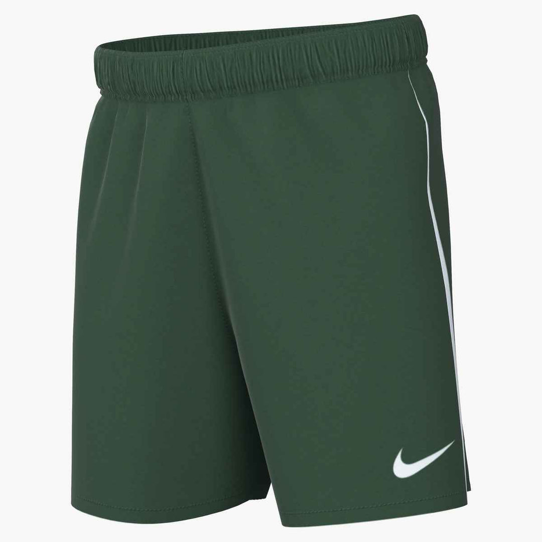 Nike Youth Dri-Fit League Knit III Short Shorts Gorge Green/White Youth Xsmall - Third Coast Soccer