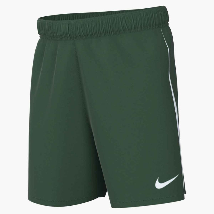 Nike Youth Dri-Fit League Knit III Short Shorts Gorge Green/White Youth Xsmall - Third Coast Soccer