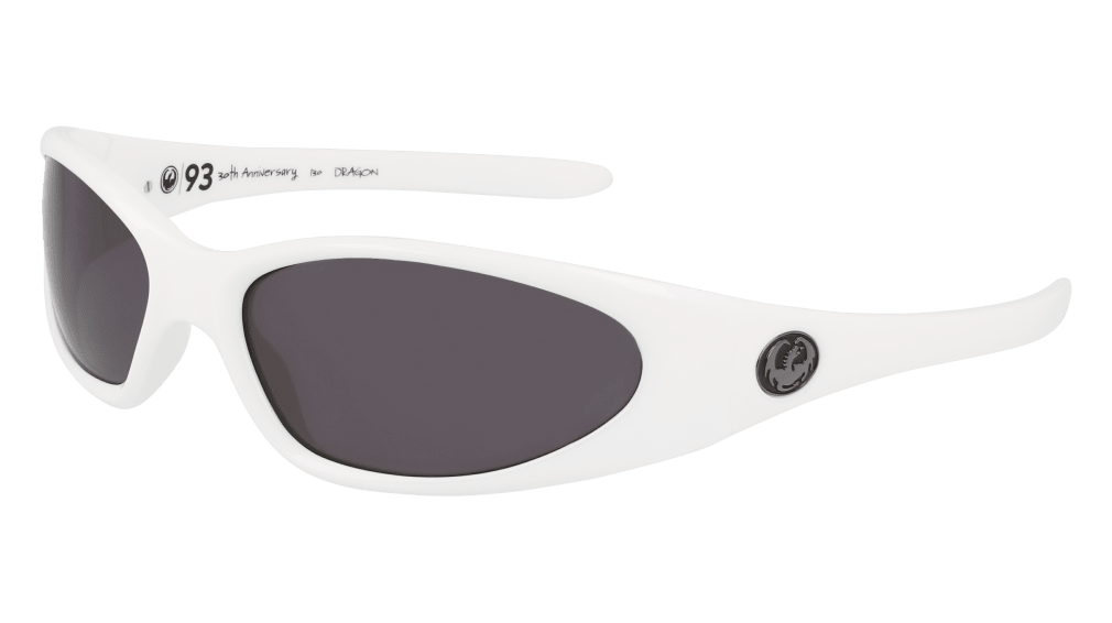 Dragon The Box Polarized Sunglasses 30th Anniversary White
