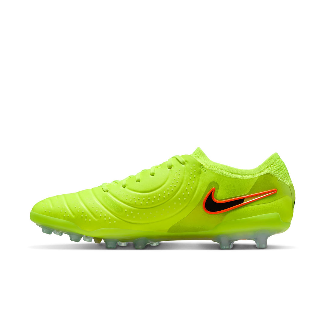 Nike Tiempo Legend 10 Elite AG - Volt/Black Mens Footwear - Third Coast Soccer