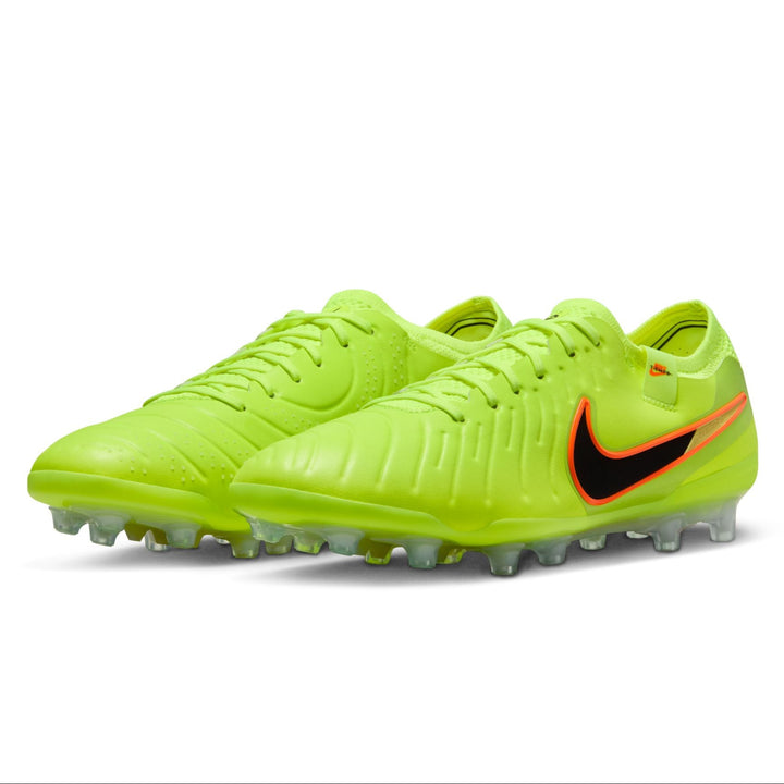 Nike Tiempo Legend 10 Elite AG - Volt/Black Mens Footwear - Third Coast Soccer