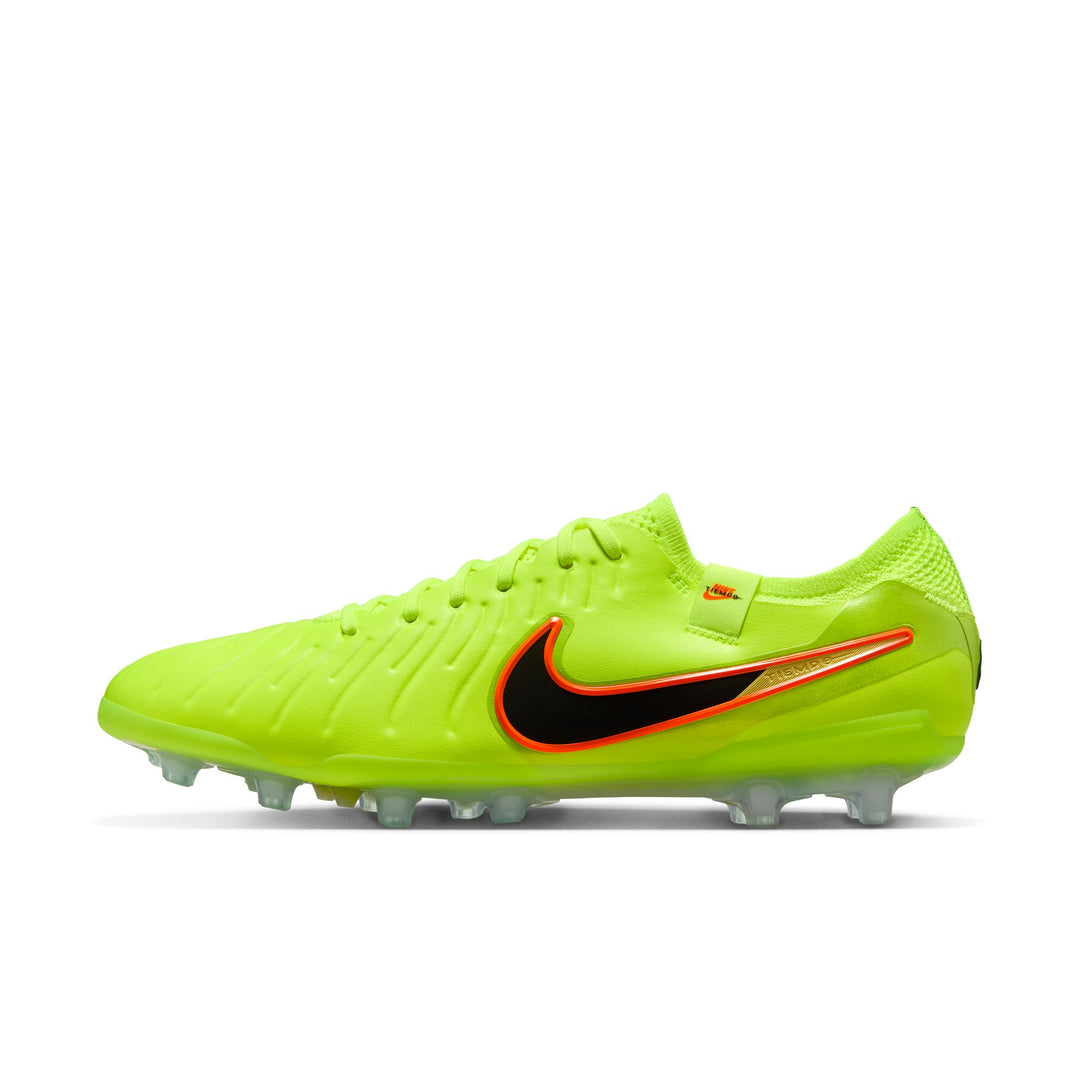 Nike Tiempo Legend 10 Elite AG - Volt/Black Mens Footwear - Third Coast Soccer