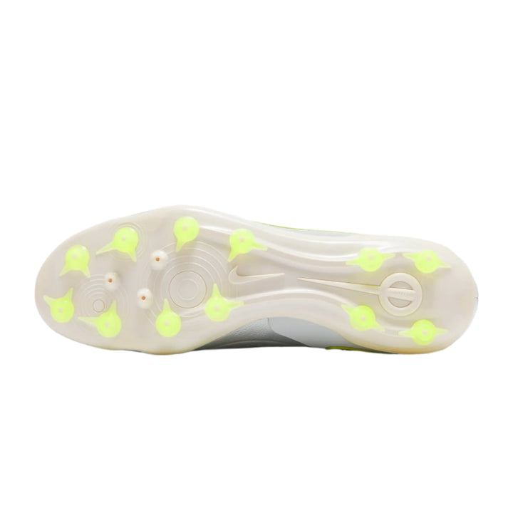 Nike Tiempo Legend 10 Elite FG - Silver/Black/Volt Men's Footwear - Third Coast Soccer