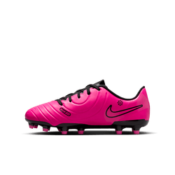 Nike Junior Tiempo Legend 10 Club FG - Fierce Pink/Black Youth Footwear   - Third Coast Soccer