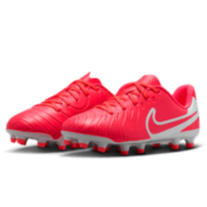 Nike Junior Tiempo Legend 10 Club FG - Hot Lava/White Youth Footwear - Third Coast Soccer
