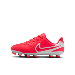 Nike Junior Tiempo Legend 10 Club FG - Hot Lava/White Youth Footwear - Third Coast Soccer
