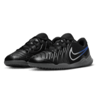 Nike Junior Tiempo Legend 10 Club IC - Black/Chrome/Hyper Royal Youth Footwear Black/Chrome/Hyper Royal Youth 1 - Third Coast Soccer