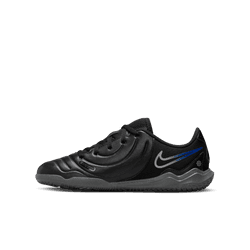 Nike Junior Tiempo Legend 10 Club IC - Black/Chrome/Hyper Royal Youth Footwear   - Third Coast Soccer