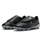 Nike Junior Tiempo Legend 10 Club FG - Black/Chrome/Hyper Royal Youth Footwear Black/Chrome/Hyper Royal Youth 8 - Third Coast Soccer