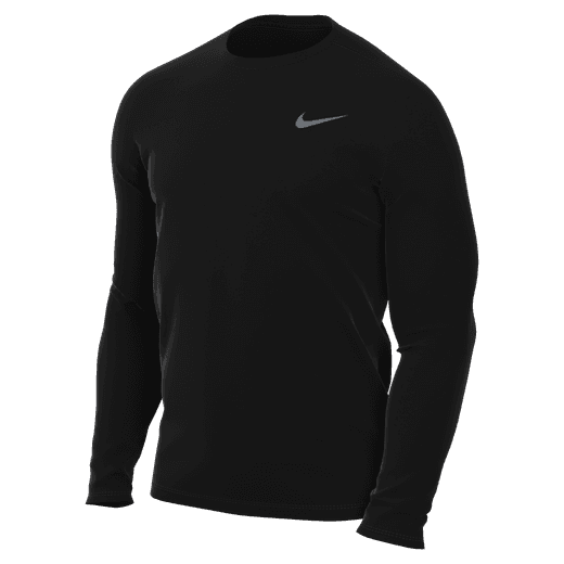 Nike Team Legend LS Tee Training Wear Black/Cool Grey Mens Small - Third Coast Soccer