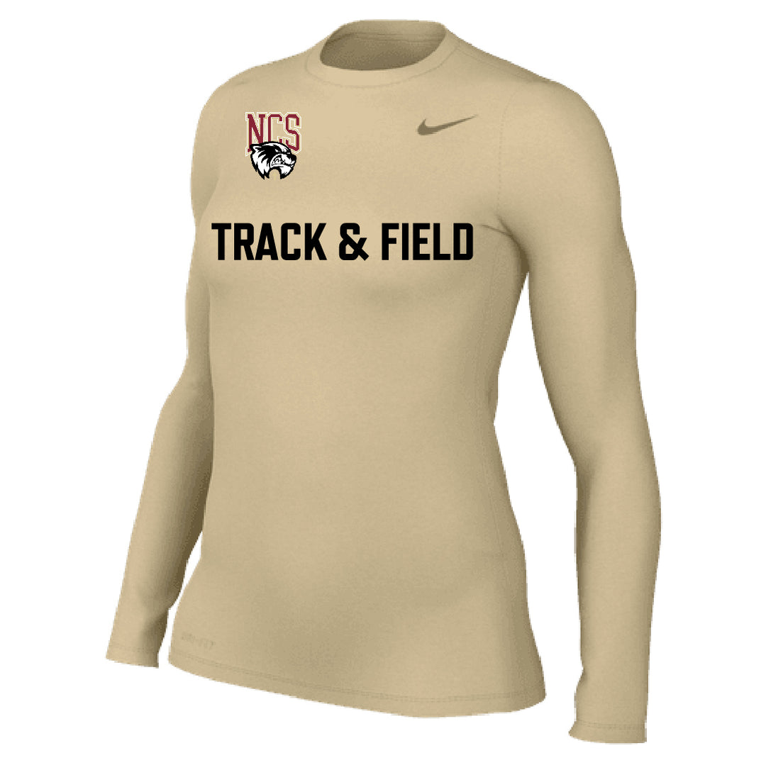 Nike Northlake Track & Field Women's Legend Long-Sleeve Shirt - Gold Northlake Track and Field - Third Coast Soccer