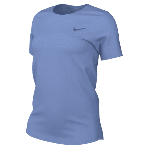 Nike Women's Team Legend Short-Sleeve Tee Training Wear Valor Blue/Cool Grey Womens XSmall - Third Coast Soccer