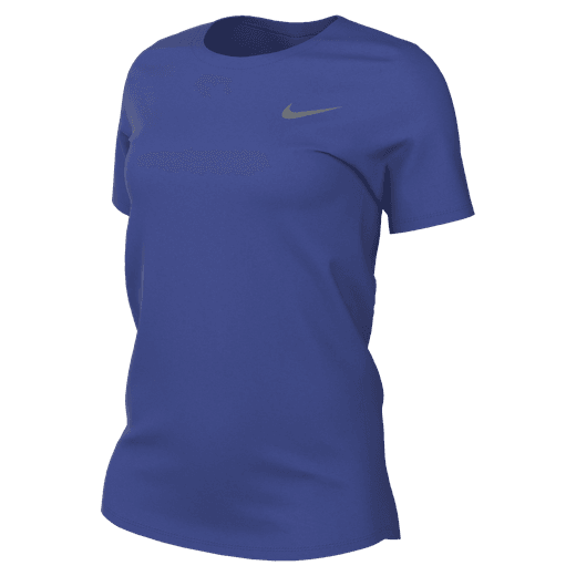 Nike Women's Team Legend Short-Sleeve Tee Training Wear Game Royal/Cool Grey Womens XSmall - Third Coast Soccer