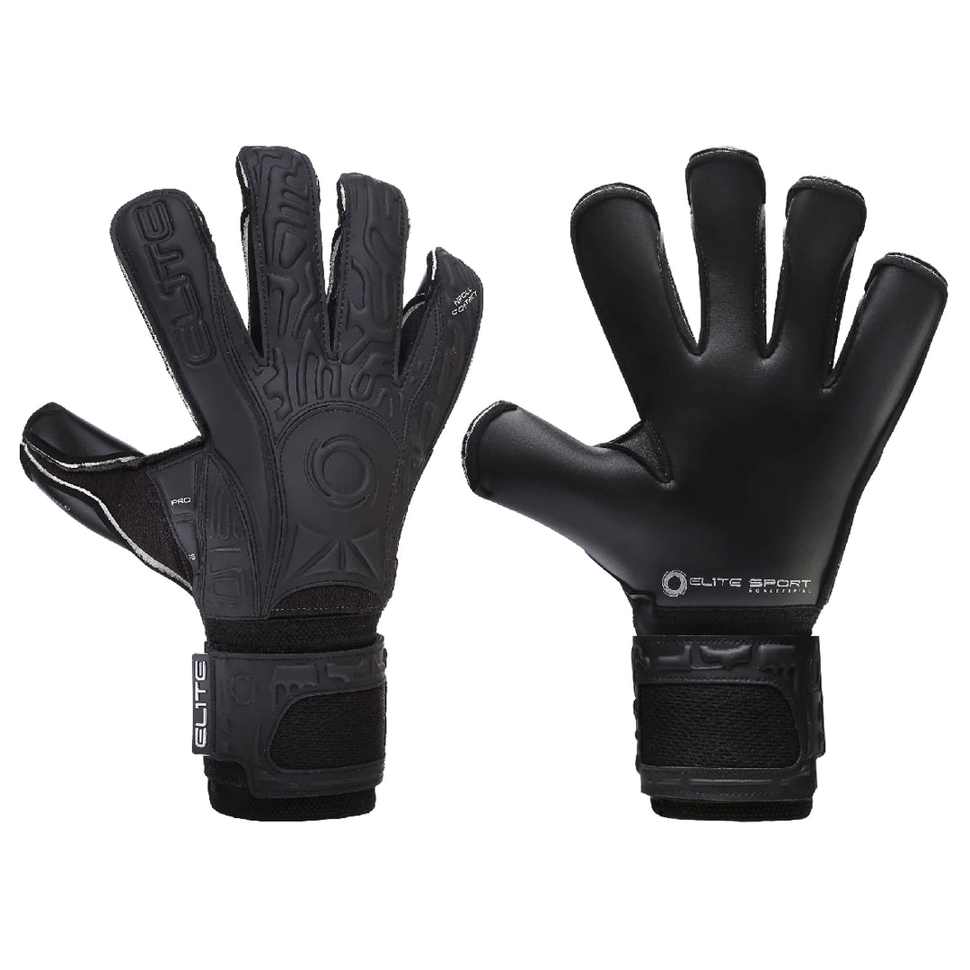 Elite Black Solo Goalkeeper Gloves Gloves   - Third Coast Soccer