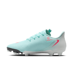 Nike Phantom GX II Academy EasyOn FG/MG - Mint/Atomic Red/Off Noir Mens Footwear - Third Coast Soccer
