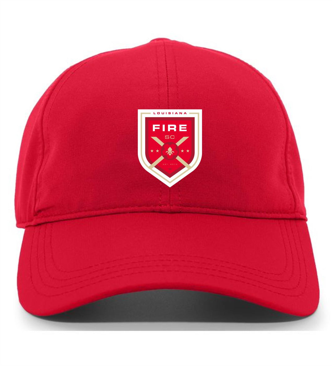 Louisiana Fire Adjustable Cap Louisiana Fire Spiritwear Red Full Color Patch - Third Coast Soccer