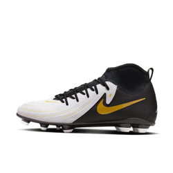 Nike Phantom Luna 2 Club FG - White/Black/Gold Men's Footwear Closeout - Third Coast Soccer