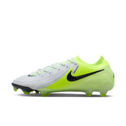 Nike Phantom GX 2 Elite FG - Silver/Black/Volt Men's Footwear Closeout - Third Coast Soccer