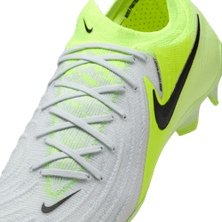 Nike Phantom GX 2 Elite FG - Silver/Black/Volt Men's Footwear Closeout - Third Coast Soccer