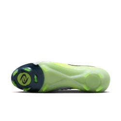 Nike Phantom Luna II Elite FG - Silver/Black/Volt Men's Footwear Closeout - Third Coast Soccer