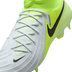 Nike Phantom Luna II Elite FG - Silver/Black/Volt Men's Footwear Closeout - Third Coast Soccer