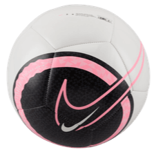 Nike Phantom Ball - White/Black/Sunset Pulse Balls   - Third Coast Soccer